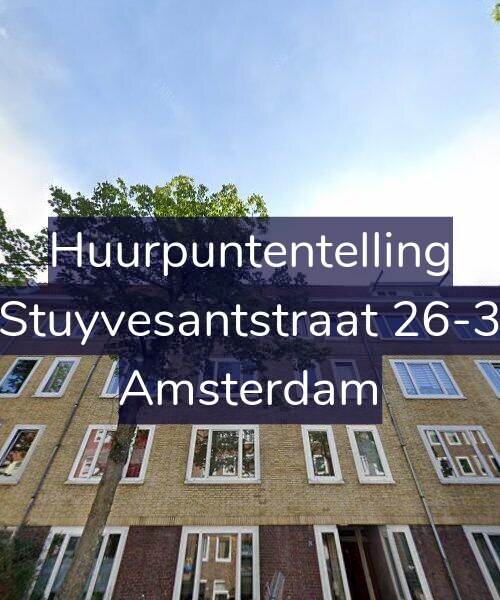 Foto gevel Huurpuntentelling voor Stuyvesantstraat 26-3, Amsterdam