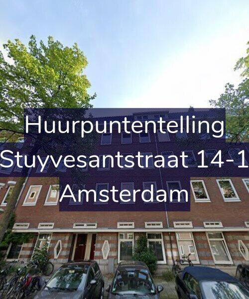 Foto gevel Huurpuntentelling voor Stuyvesantstraat 14-1, Amsterdam