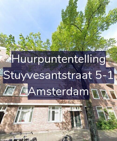 Foto gevel Huurpuntentelling voor Stuyvesantstraat 5-1, Amsterdam