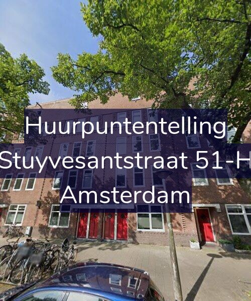 Foto gevel Huurpuntentelling voor Stuyvesantstraat 51-H, Amsterdam