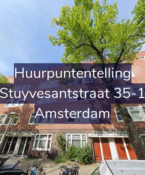 Foto gevel Huurpuntentelling voor Stuyvesantstraat 35-1, Amsterdam