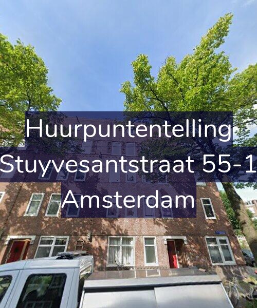 Foto gevel Huurpuntentelling voor Stuyvesantstraat 55-1, Amsterdam