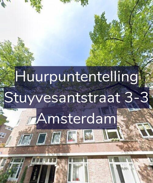 Foto gevel Huurpuntentelling voor Stuyvesantstraat 3-3, Amsterdam