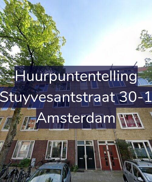 Foto gevel Huurpuntentelling voor Stuyvesantstraat 30-1, Amsterdam