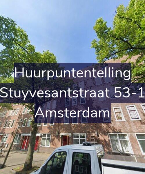 Foto gevel Huurpuntentelling voor Stuyvesantstraat 53-1, Amsterdam