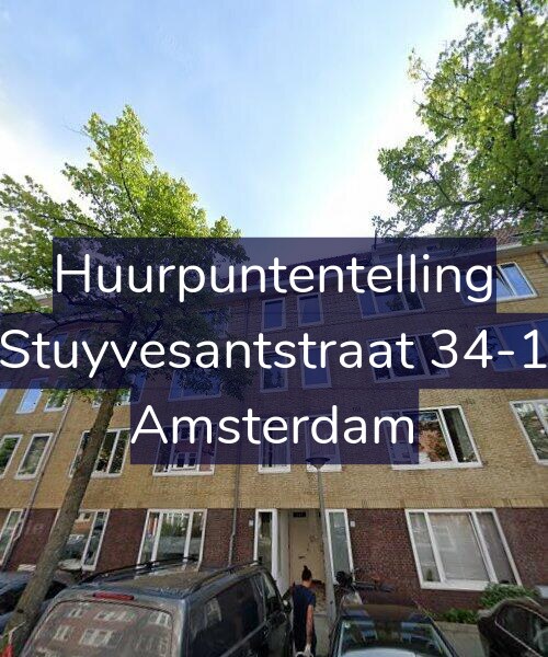 Foto gevel Huurpuntentelling voor Stuyvesantstraat 34-1, Amsterdam
