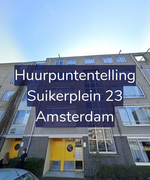 Foto gevel Huurpuntentelling voor Suikerplein 23, Amsterdam