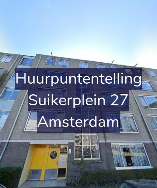 Foto gevel Huurpuntentelling voor Suikerplein 27, Amsterdam