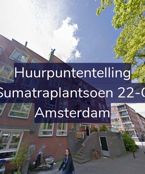 Foto gevel Huurpuntentelling voor Sumatraplantsoen 22-C, Amsterdam