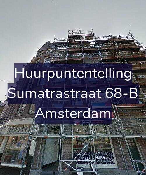 Foto gevel Huurpuntentelling voor Sumatrastraat 68-B, Amsterdam