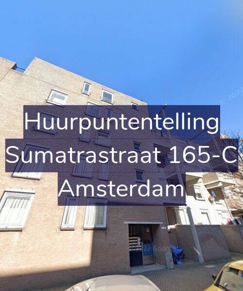 Foto gevel Huurpuntentelling voor Sumatrastraat 165-C, Amsterdam
