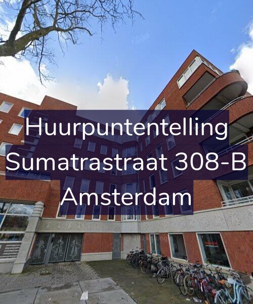 Foto gevel Huurpuntentelling voor Sumatrastraat 308-B, Amsterdam