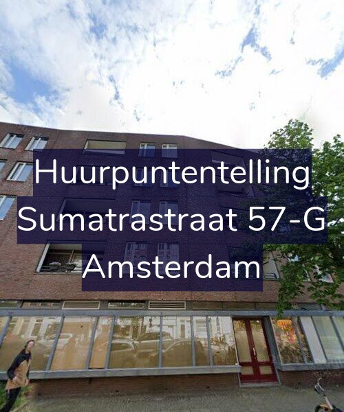 Foto gevel Huurpuntentelling voor Sumatrastraat 57-G, Amsterdam