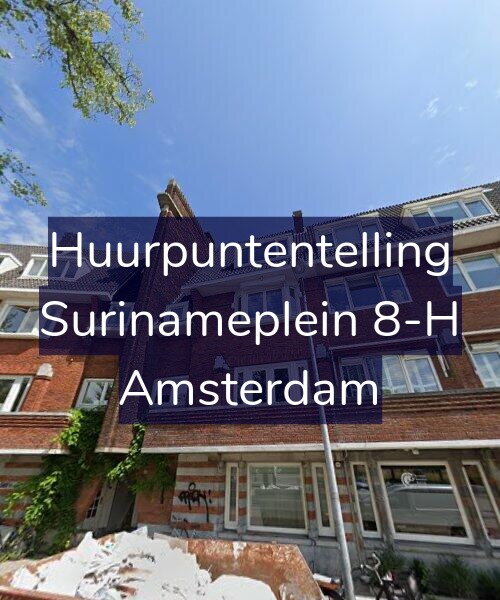 Foto gevel Huurpuntentelling voor Surinameplein 8-H, Amsterdam