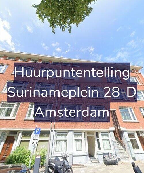 Foto gevel Huurpuntentelling voor Surinameplein 28-D, Amsterdam