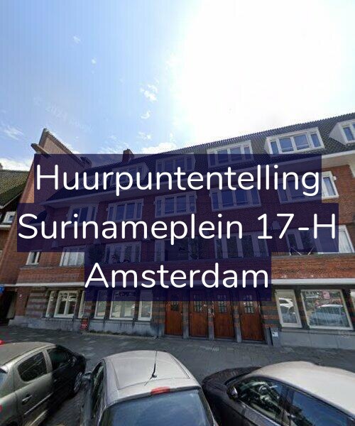 Foto gevel Huurpuntentelling voor Surinameplein 17-H, Amsterdam