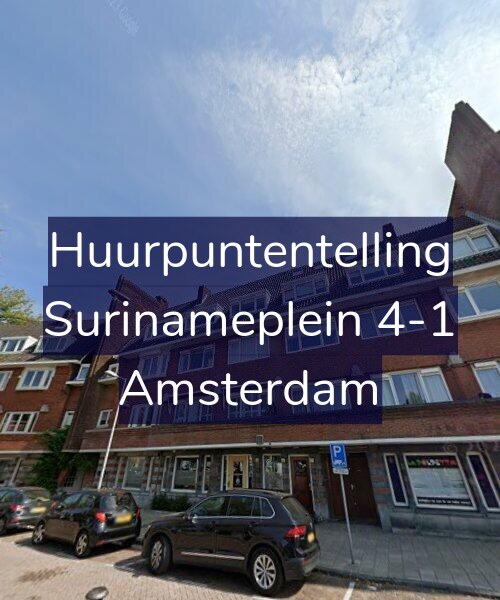 Foto gevel Huurpuntentelling voor Surinameplein 4-1, Amsterdam