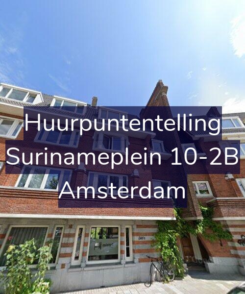 Foto gevel Huurpuntentelling voor Surinameplein 10-2B, Amsterdam