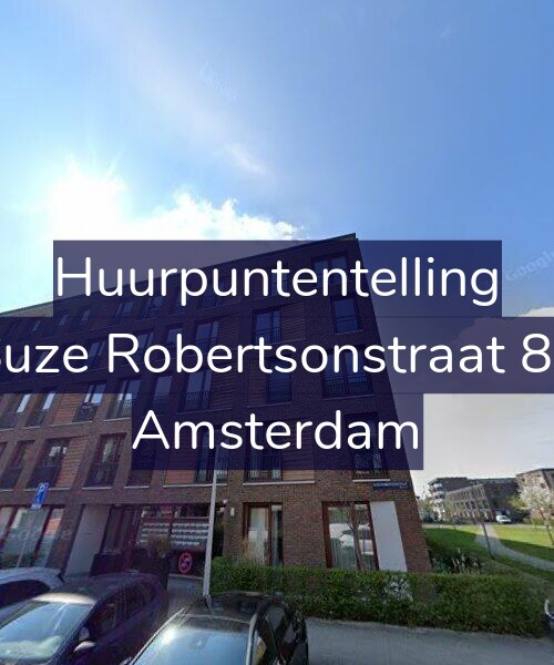 Foto gevel Huurpuntentelling voor Suze Robertsonstraat 83, Amsterdam
