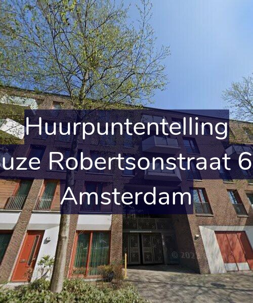 Foto gevel Huurpuntentelling voor Suze Robertsonstraat 64, Amsterdam