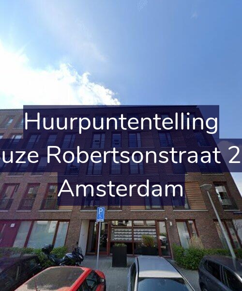 Foto gevel Huurpuntentelling voor Suze Robertsonstraat 29, Amsterdam