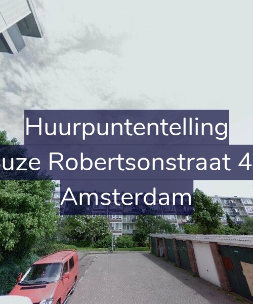 Foto gevel Huurpuntentelling voor Suze Robertsonstraat 42, Amsterdam