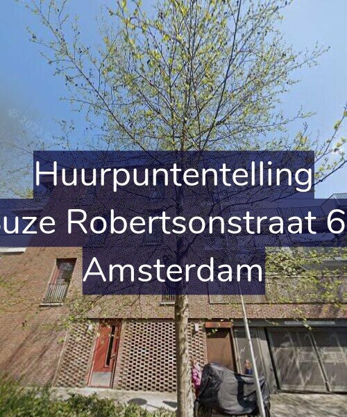Foto gevel Huurpuntentelling voor Suze Robertsonstraat 69, Amsterdam