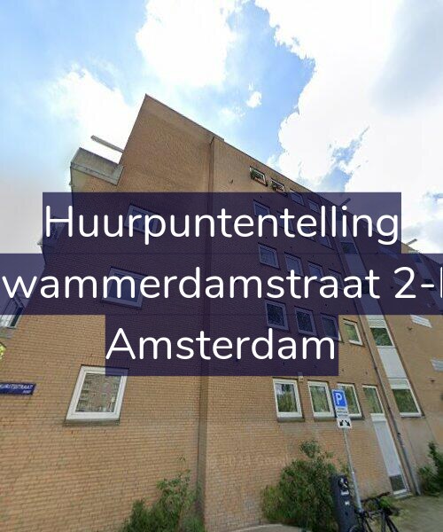 Foto gevel Huurpuntentelling voor Swammerdamstraat 2-D, Amsterdam