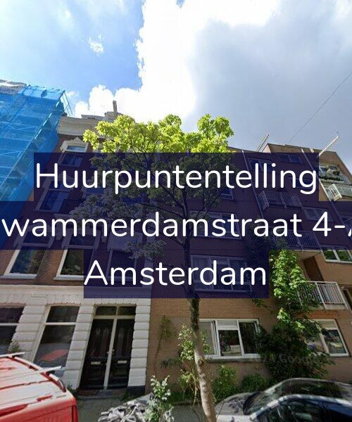 Foto gevel Huurpuntentelling voor Swammerdamstraat 4-A, Amsterdam