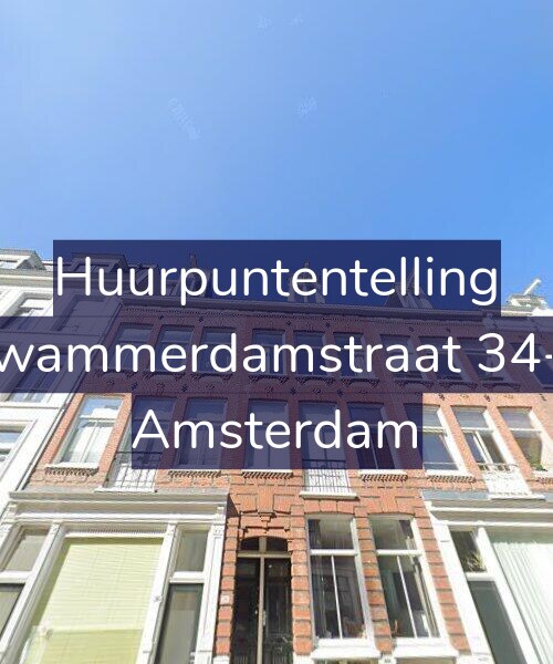 Foto gevel Huurpuntentelling voor Swammerdamstraat 34-2, Amsterdam