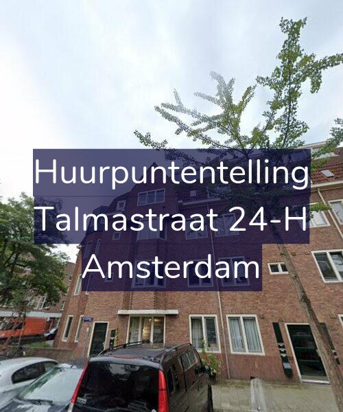 Foto gevel Huurpuntentelling voor Talmastraat 24-H, Amsterdam