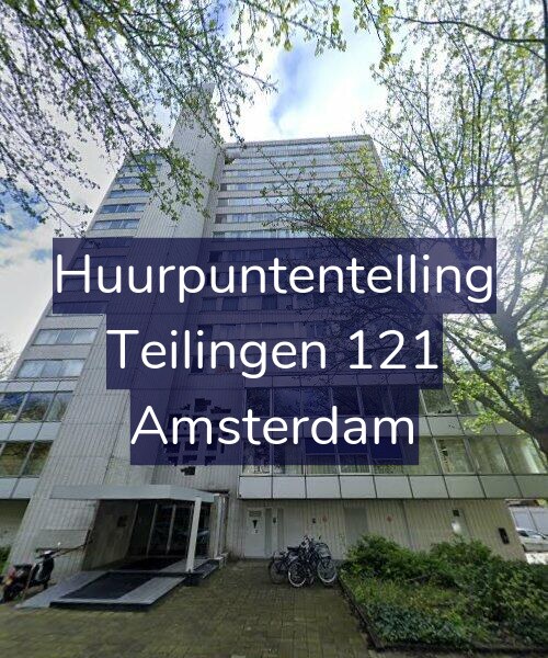 Foto gevel Huurpuntentelling voor Teilingen 121, Amsterdam