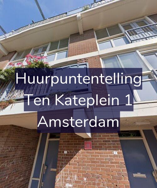 Foto gevel Huurpuntentelling voor Ten Kateplein 1, Amsterdam