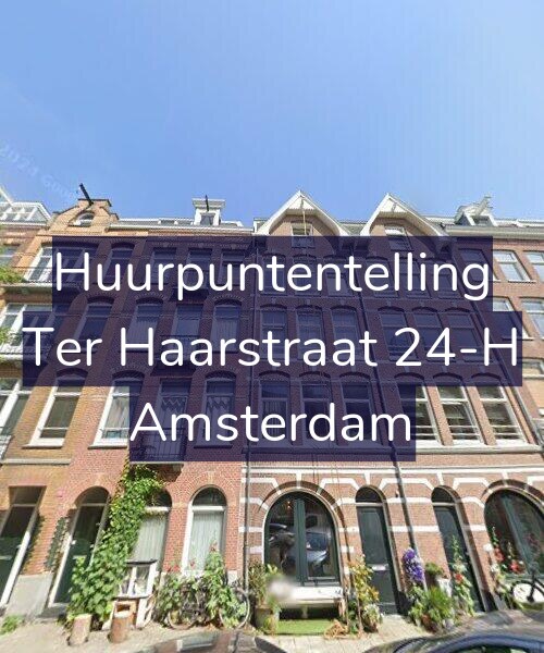 Foto gevel Huurpuntentelling voor Ter Haarstraat 24-H, Amsterdam