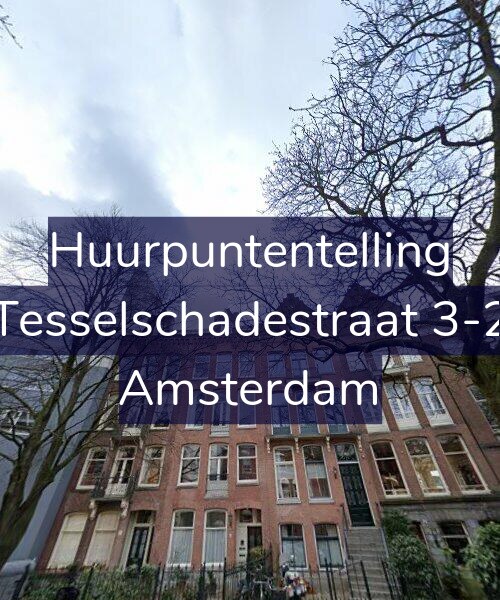 Foto gevel Huurpuntentelling voor Tesselschadestraat 3-2, Amsterdam