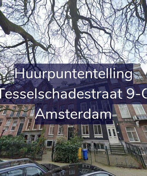 Foto gevel Huurpuntentelling voor Tesselschadestraat 9-C, Amsterdam