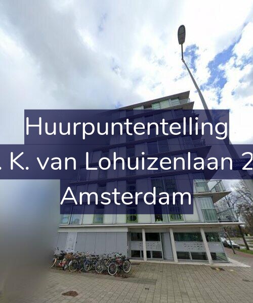 Foto gevel Huurpuntentelling voor Th. K. van Lohuizenlaan 230, Amsterdam