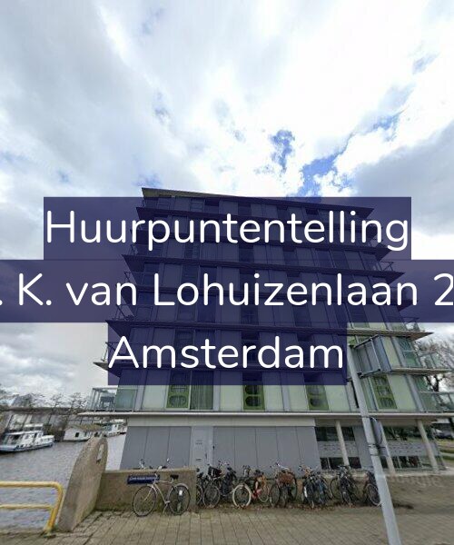 Foto gevel Huurpuntentelling voor Th. K. van Lohuizenlaan 210, Amsterdam