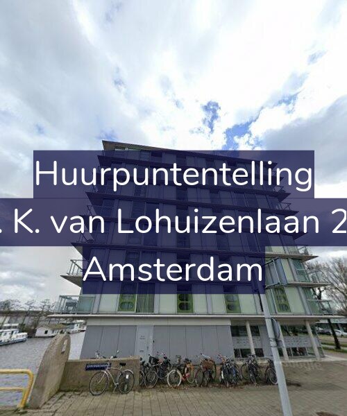 Foto gevel Huurpuntentelling voor Th. K. van Lohuizenlaan 220, Amsterdam