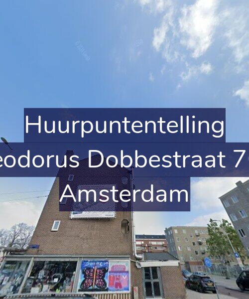 Foto gevel Huurpuntentelling voor Theodorus Dobbestraat 70-2, Amsterdam