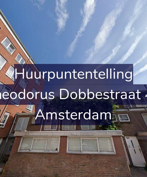 Foto gevel Huurpuntentelling voor Theodorus Dobbestraat 44, Amsterdam