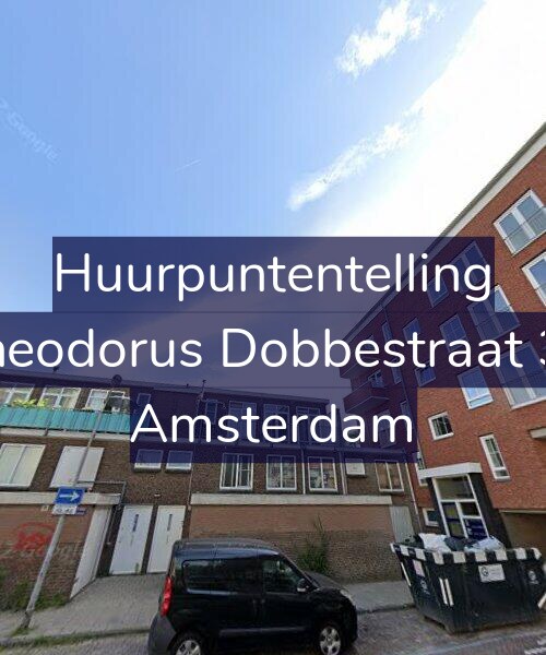 Foto gevel Huurpuntentelling voor Theodorus Dobbestraat 34, Amsterdam