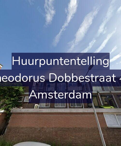 Foto gevel Huurpuntentelling voor Theodorus Dobbestraat 42, Amsterdam