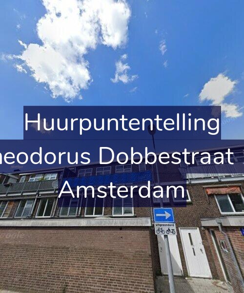 Foto gevel Huurpuntentelling voor Theodorus Dobbestraat 16, Amsterdam
