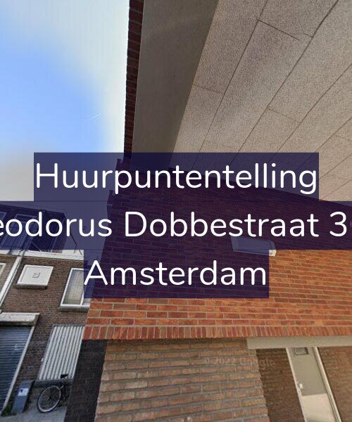 Foto gevel Huurpuntentelling voor Theodorus Dobbestraat 30-1, Amsterdam