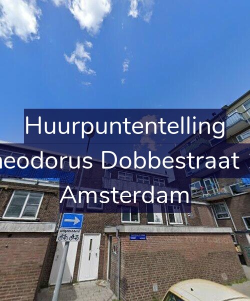 Foto gevel Huurpuntentelling voor Theodorus Dobbestraat 14, Amsterdam