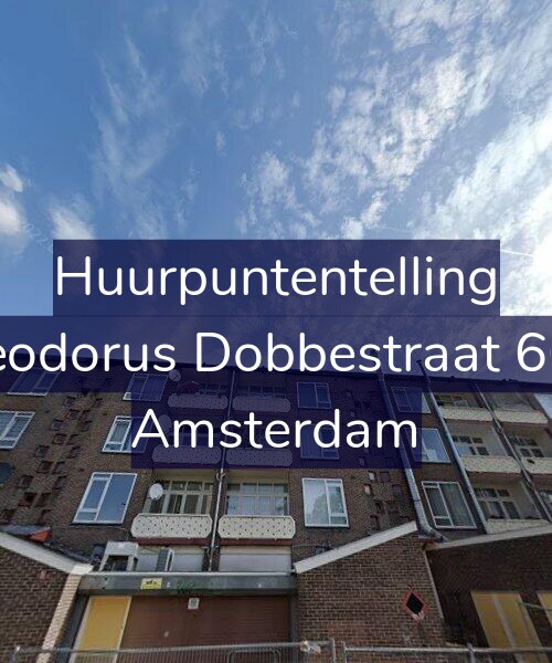 Foto gevel Huurpuntentelling voor Theodorus Dobbestraat 66-3, Amsterdam
