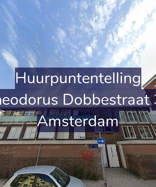 Foto gevel Huurpuntentelling voor Theodorus Dobbestraat 36, Amsterdam