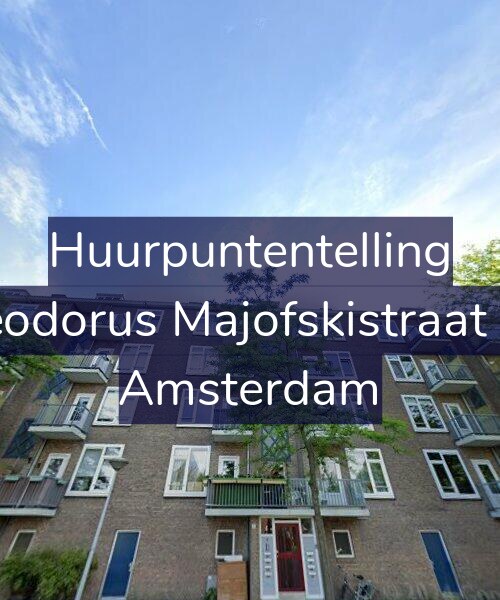 Foto gevel Huurpuntentelling voor Theodorus Majofskistraat 7-3, Amsterdam
