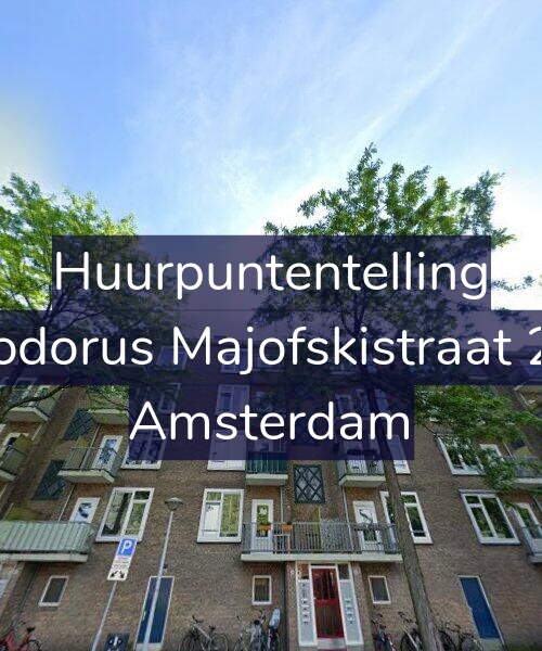 Foto gevel Huurpuntentelling voor Theodorus Majofskistraat 23-2, Amsterdam